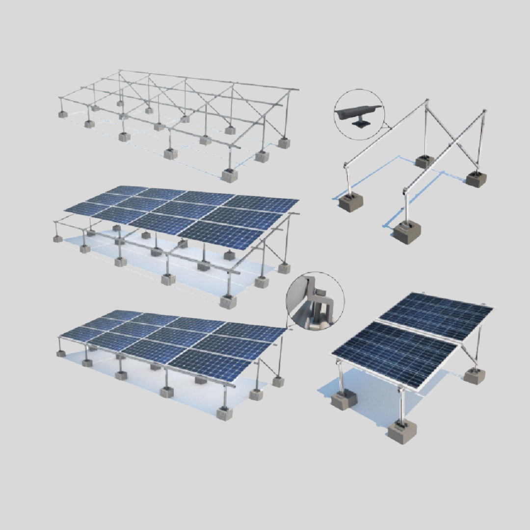 Solar Module Mounting Structures (Fixed / Ground Mounted)